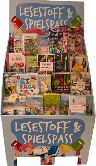 Display Lesespaß - Target Distribution